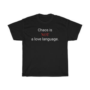 "Chaos is Not" Unisex Jersey Short Sleeve Tee