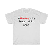 Load image into Gallery viewer, &quot;A Boundary a Day&quot; Unisex Jersey Short Sleeve Tee