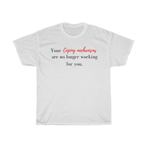"Coping Mechanisms" Unisex Jersey Short Sleeve Tee