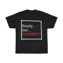Load image into Gallery viewer, &quot;Ready...Set...Boundaries&quot; Unisex Jersey Short Sleeve Tee